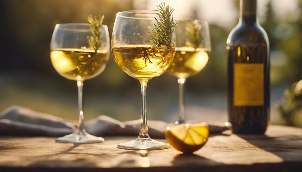 greek wine with pine