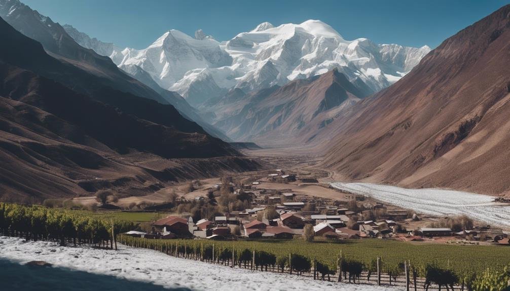 majestic mountains produce wine
