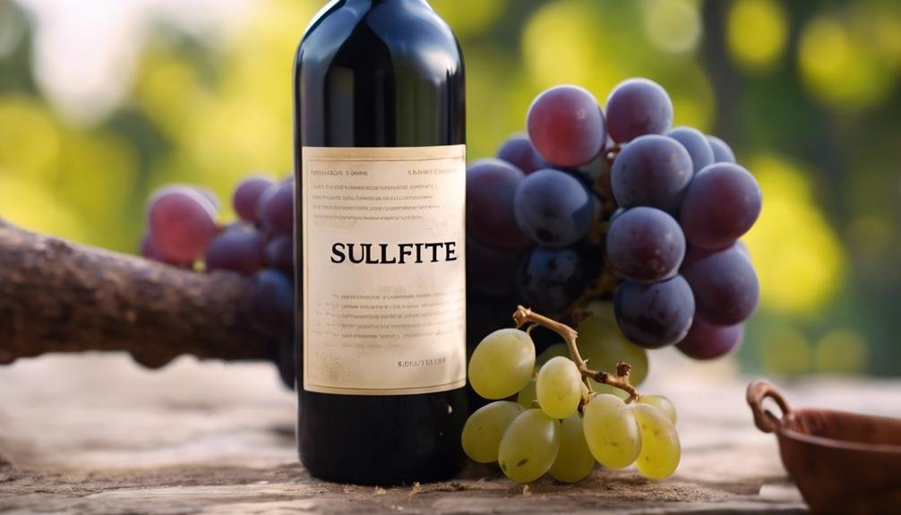 sulfites in wine preservation