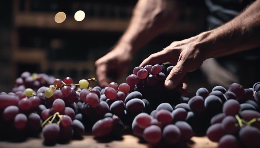 whole cluster wine aging