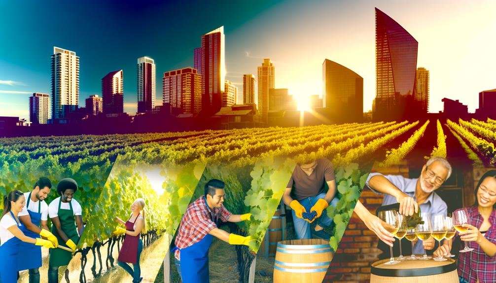 community collaboration in wine making
