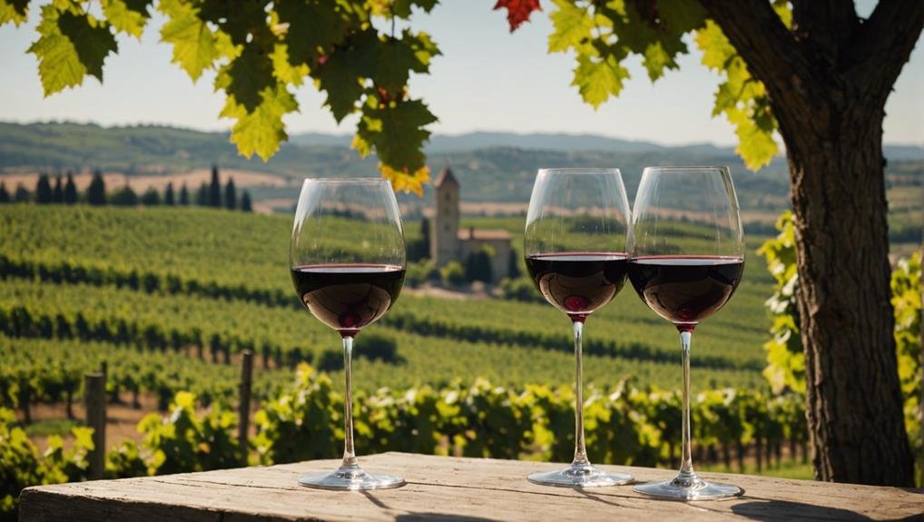 italian and bordeaux wines