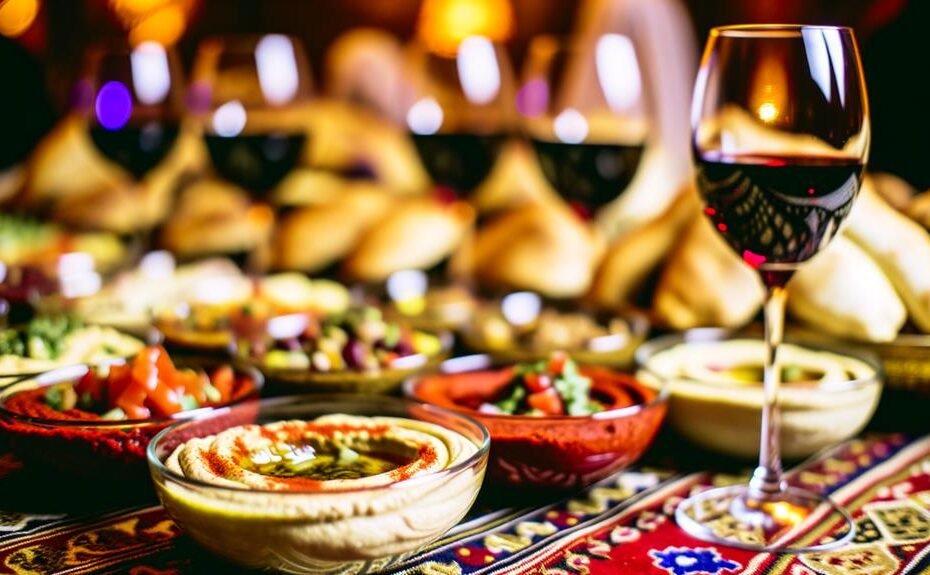 middle eastern wine pairing