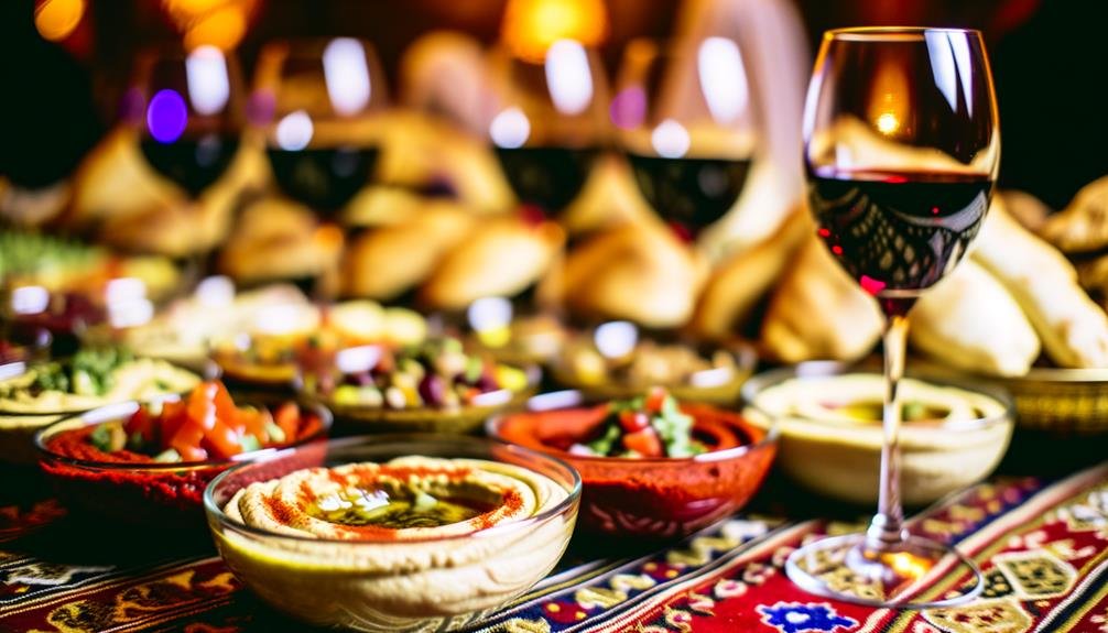 middle eastern wine pairing