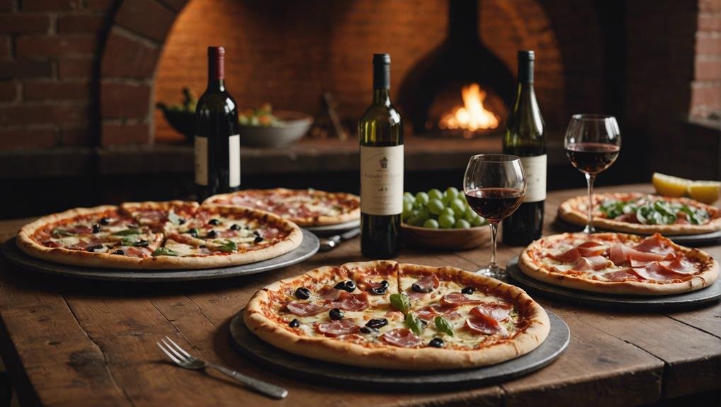 perfect pizza and wine