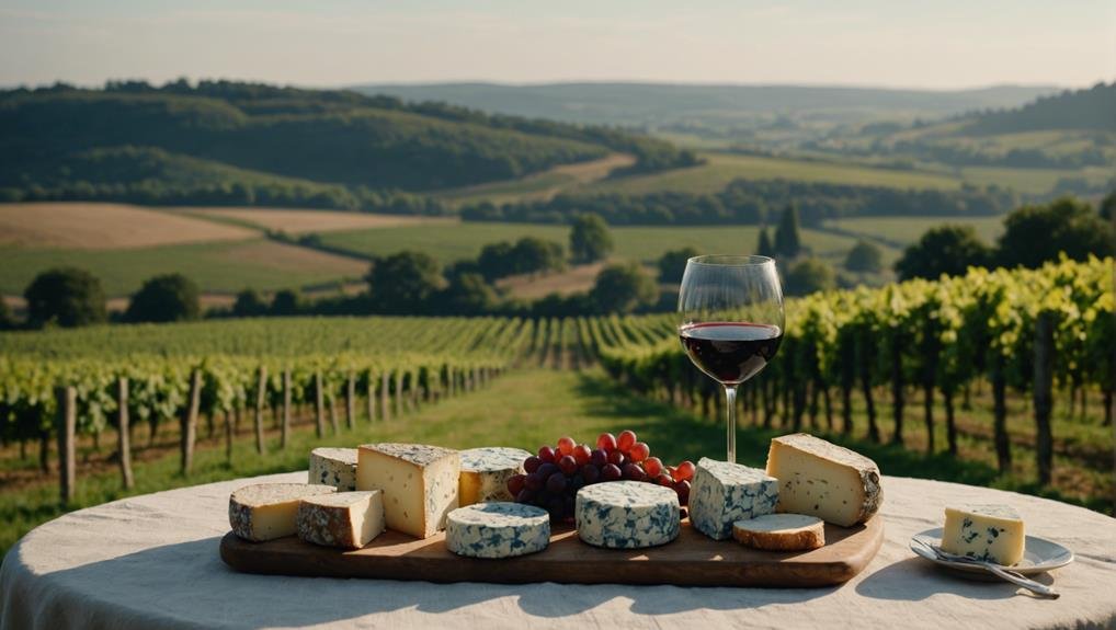 regional wine and cheese