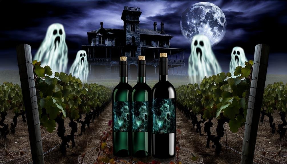 spooky wine tasting event