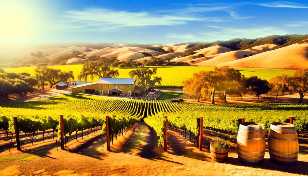 wine country in california