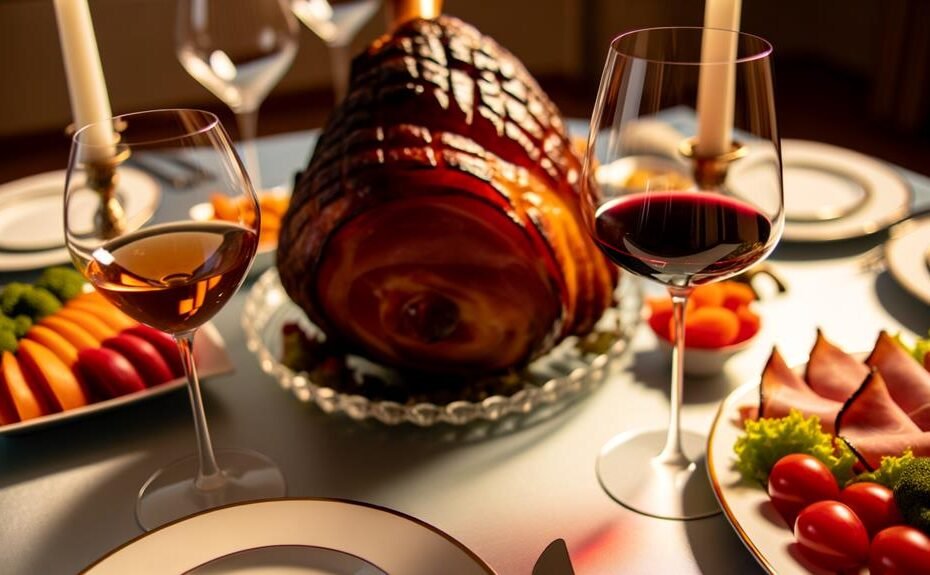 wine pairings for holiday ham