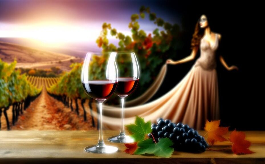 wine women and comparison