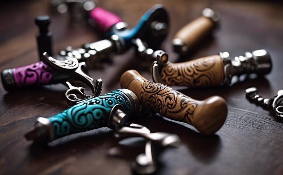 innovative corkscrew designs showcased